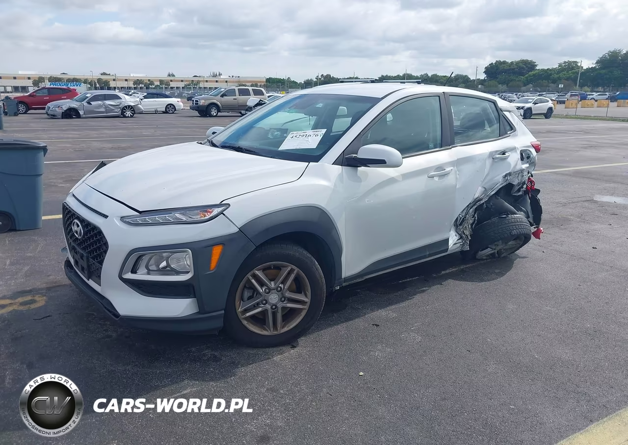 2020 Hyundai Kona Se VIN:KM8K1CAA3LU455531 - 2