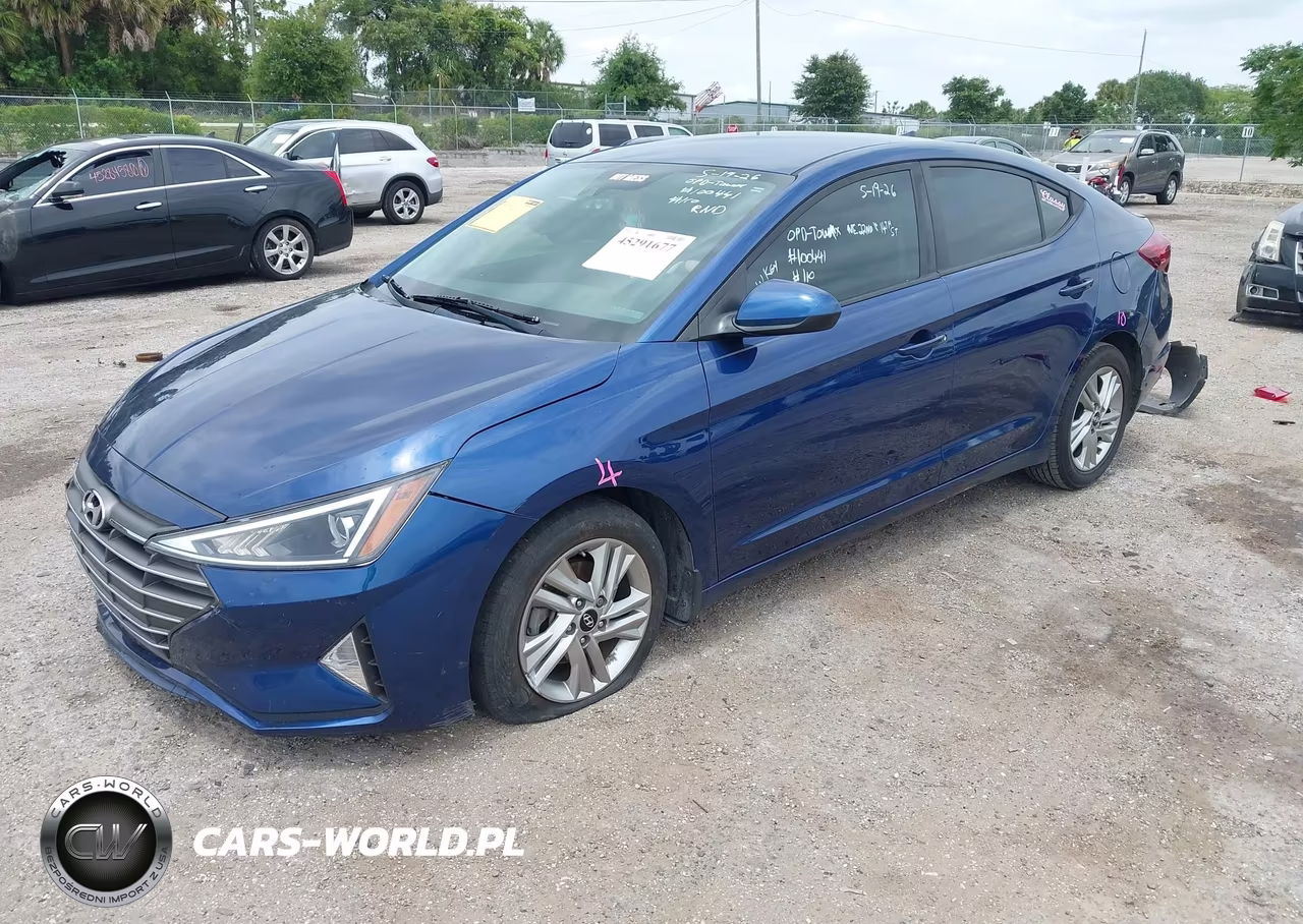 2020 Hyundai Elantra Sel VIN:5NPD84LF1LH609400 - 2