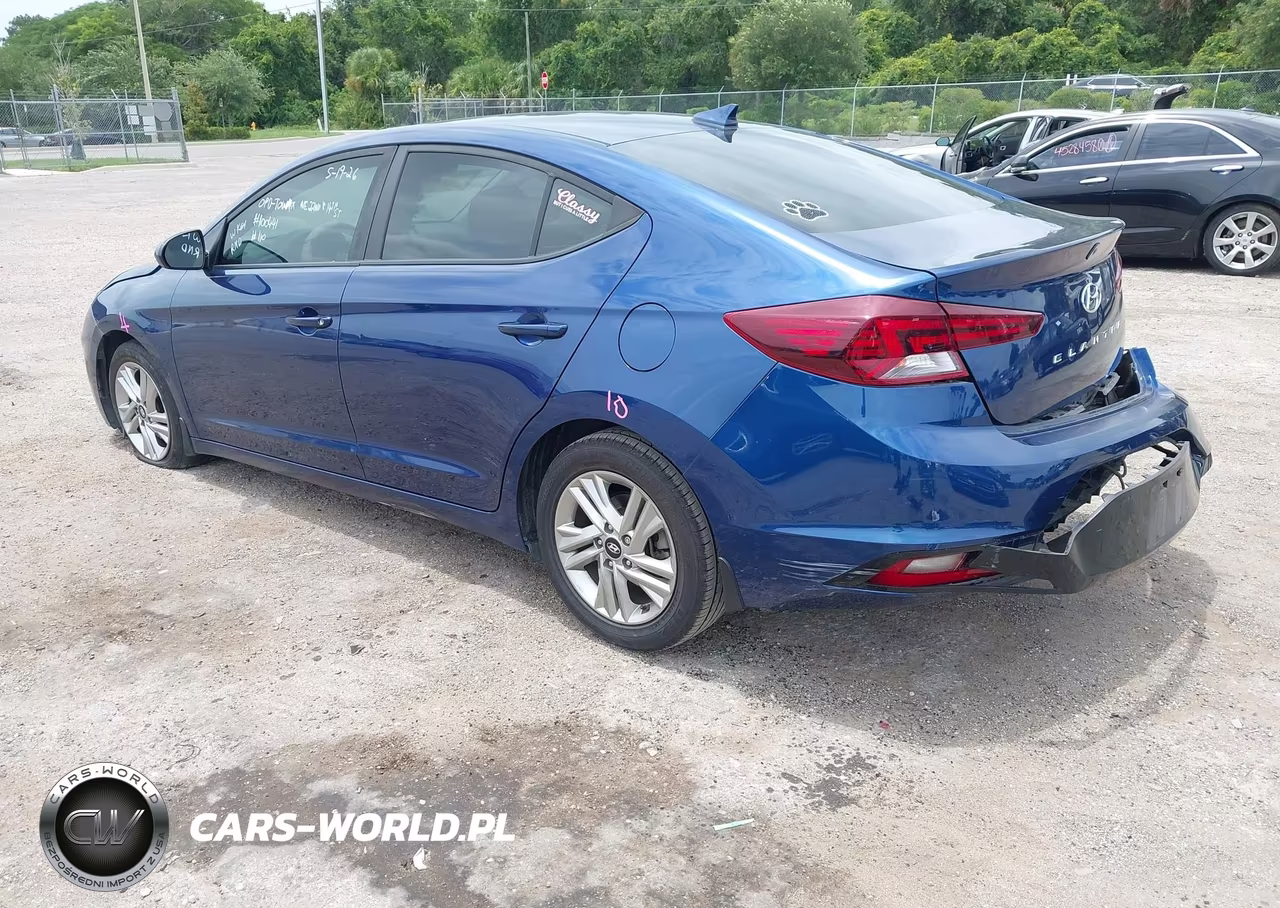 2020 Hyundai Elantra Sel VIN:5NPD84LF1LH609400 - 3