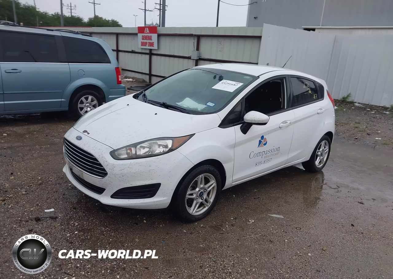 2019 Ford Fiesta Se VIN:3FADP4EJ8KM152345 - 2