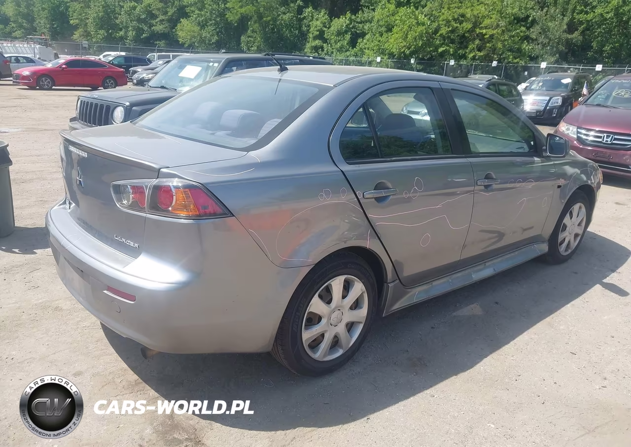 2014 Mitsubishi Lancer Es VIN:JA32U2FU1EU007976 - 4