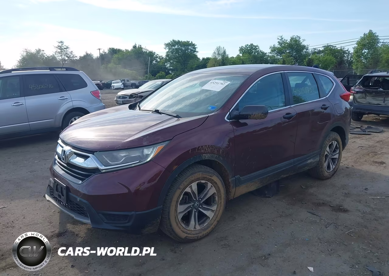 2018 Honda Cr-V Lx VIN:2HKRW6H36JH230105 - 2