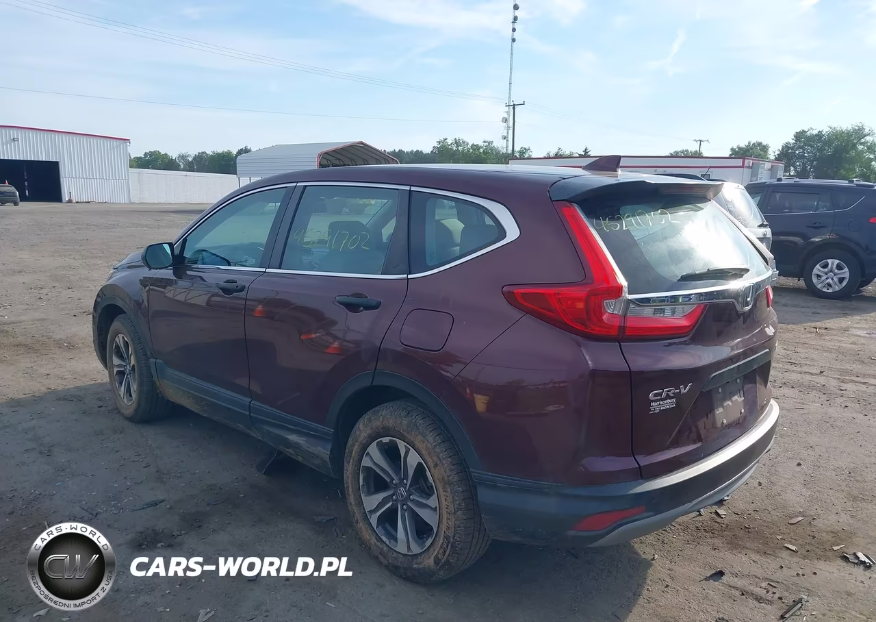 2018 Honda Cr-V Lx VIN:2HKRW6H36JH230105 - 3