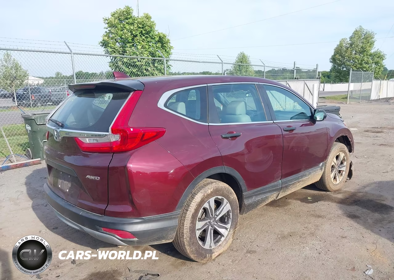 2018 Honda Cr-V Lx VIN:2HKRW6H36JH230105 - 4