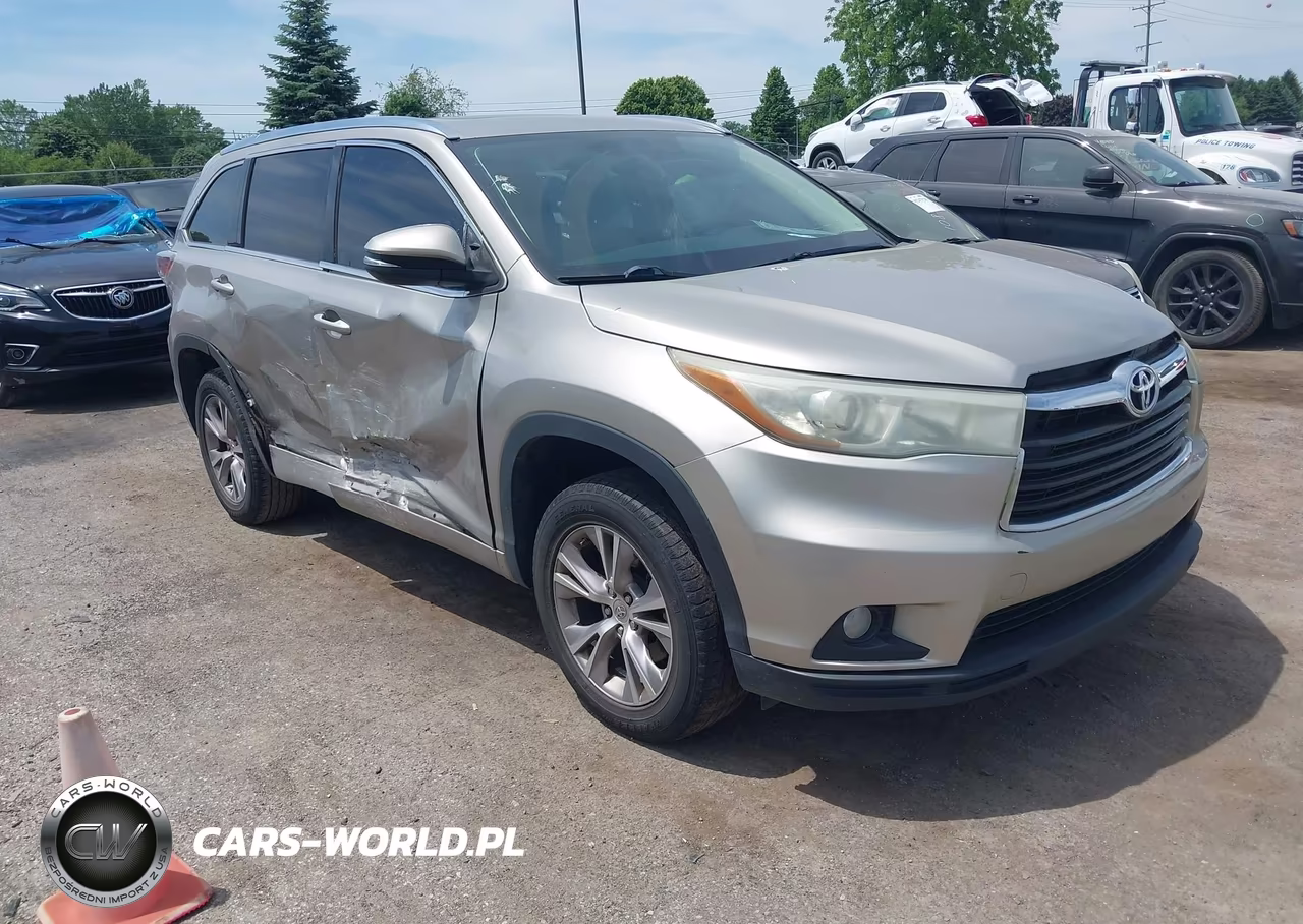 2015 Toyota Highlander Xle V6 – zdjęcie 1 z 16