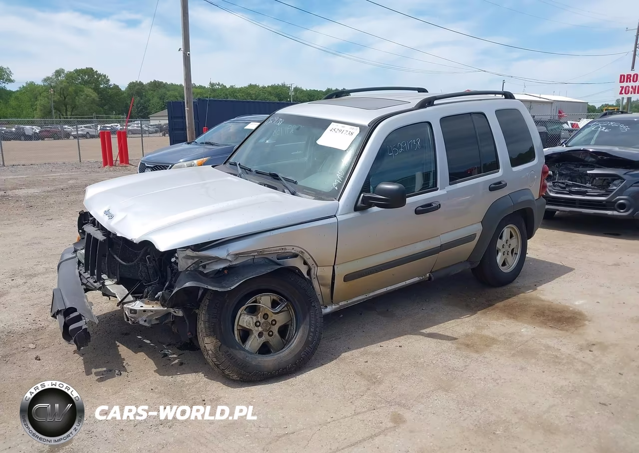 2007 Jeep Liberty Sport VIN:1J4GK48K87W680849 - 2