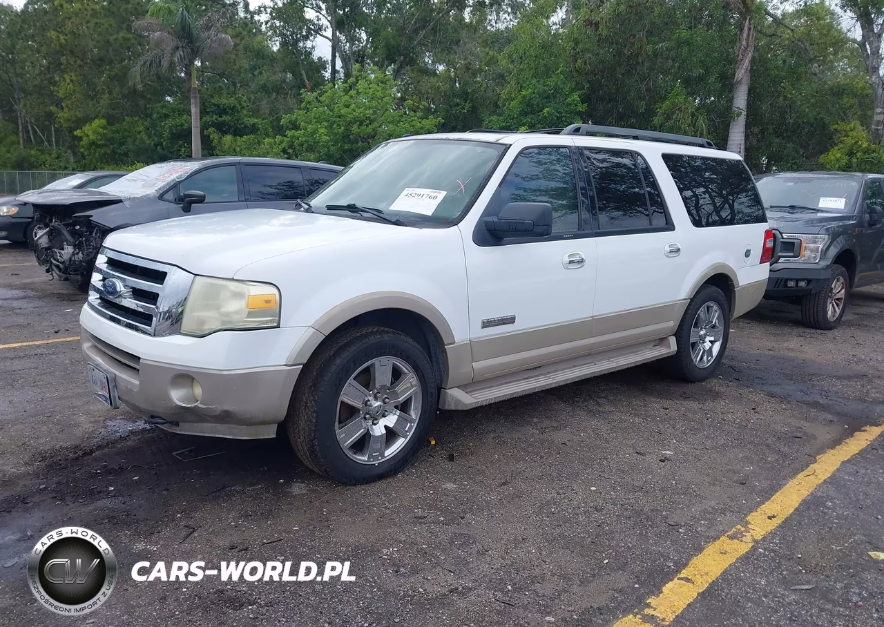 2007 Ford Expedition El Eddie Bauer VIN:1FMFK18517LA86093 - 2