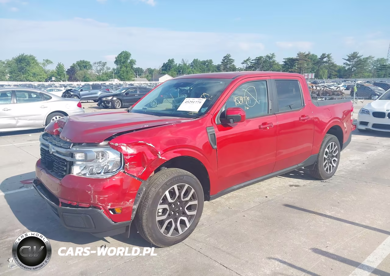 2023 Ford Maverick Lariat VIN:3FTTW8F92PRA03475 - 2