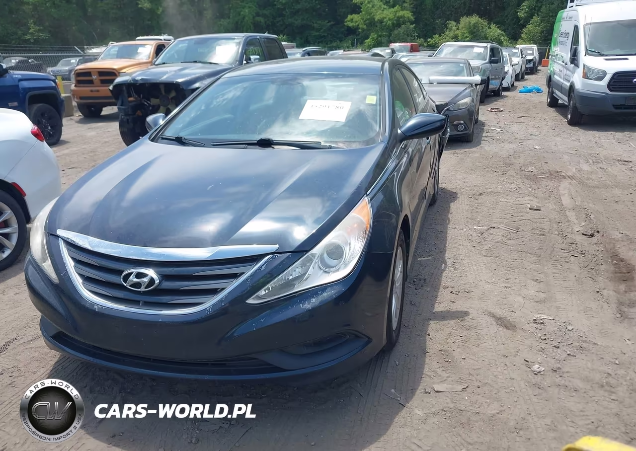 2014 Hyundai Sonata Gls VIN:5NPEB4AC4EH891548 - 2