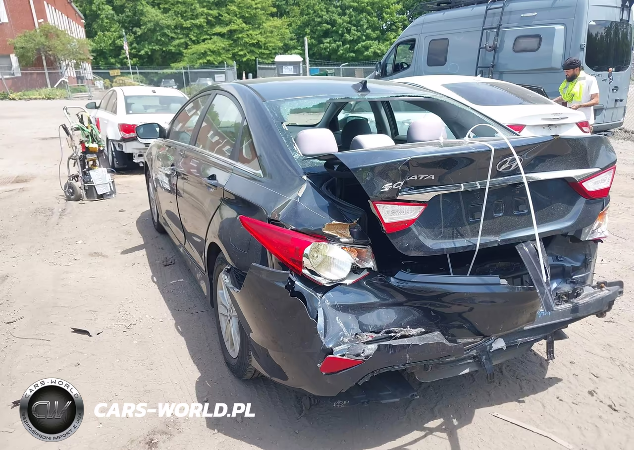 2014 Hyundai Sonata Gls VIN:5NPEB4AC4EH891548 - 3