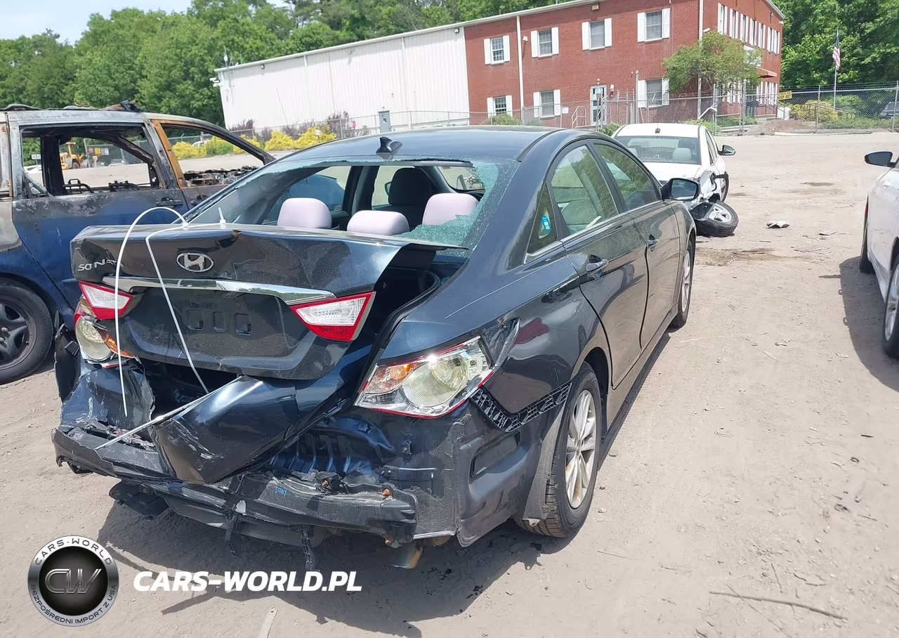 2014 Hyundai Sonata Gls VIN:5NPEB4AC4EH891548 - 4