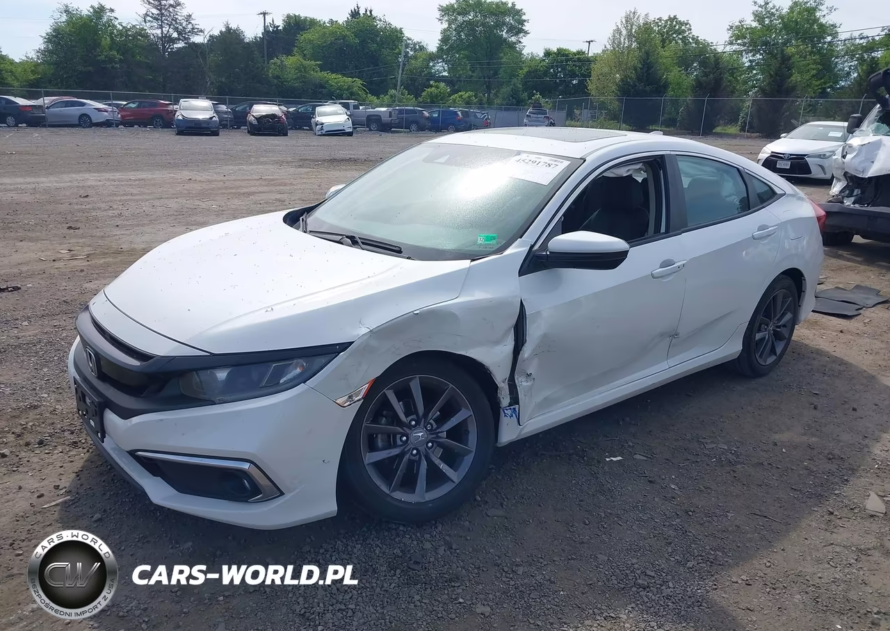 2020 Honda Civic Ex-L VIN:19XFC1F77LE018423 - 2
