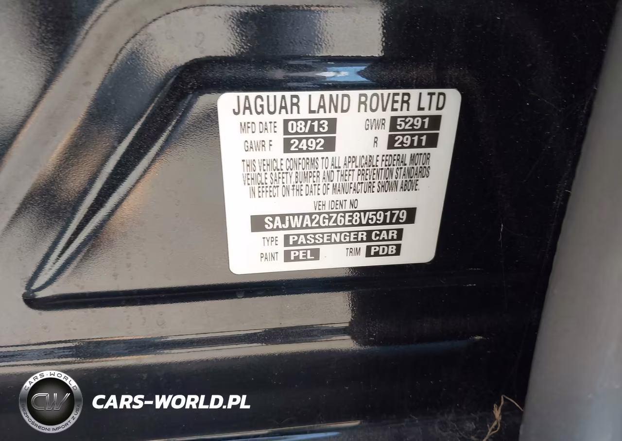 2014 Jaguar Xjl Portfolio VIN:SAJWA2GZ6E8V59179 - 9