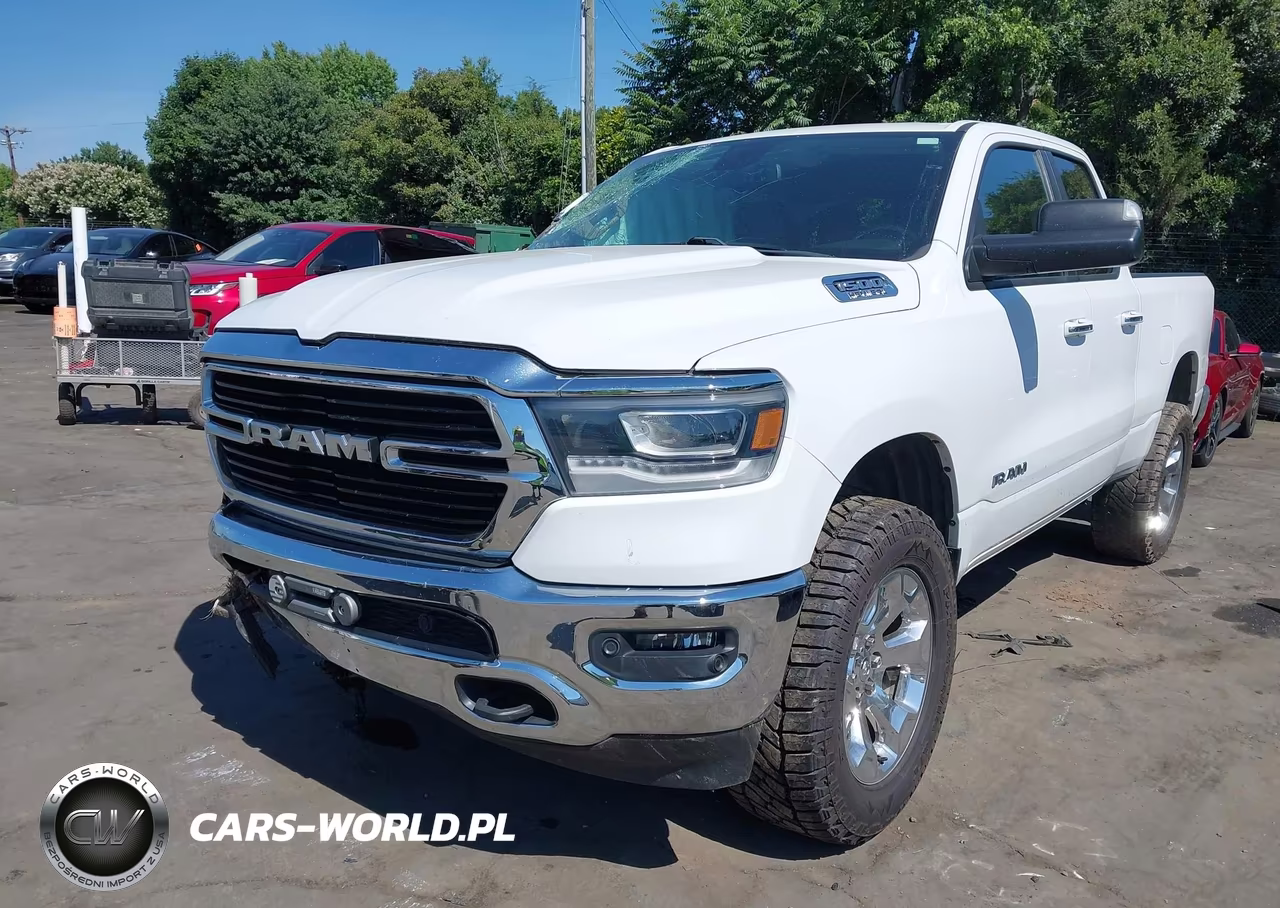 2019 Ram 1500 Big Horn-Lone Star 4X4 6'4 Box VIN:1C6SRFBT2KN622864 - 2
