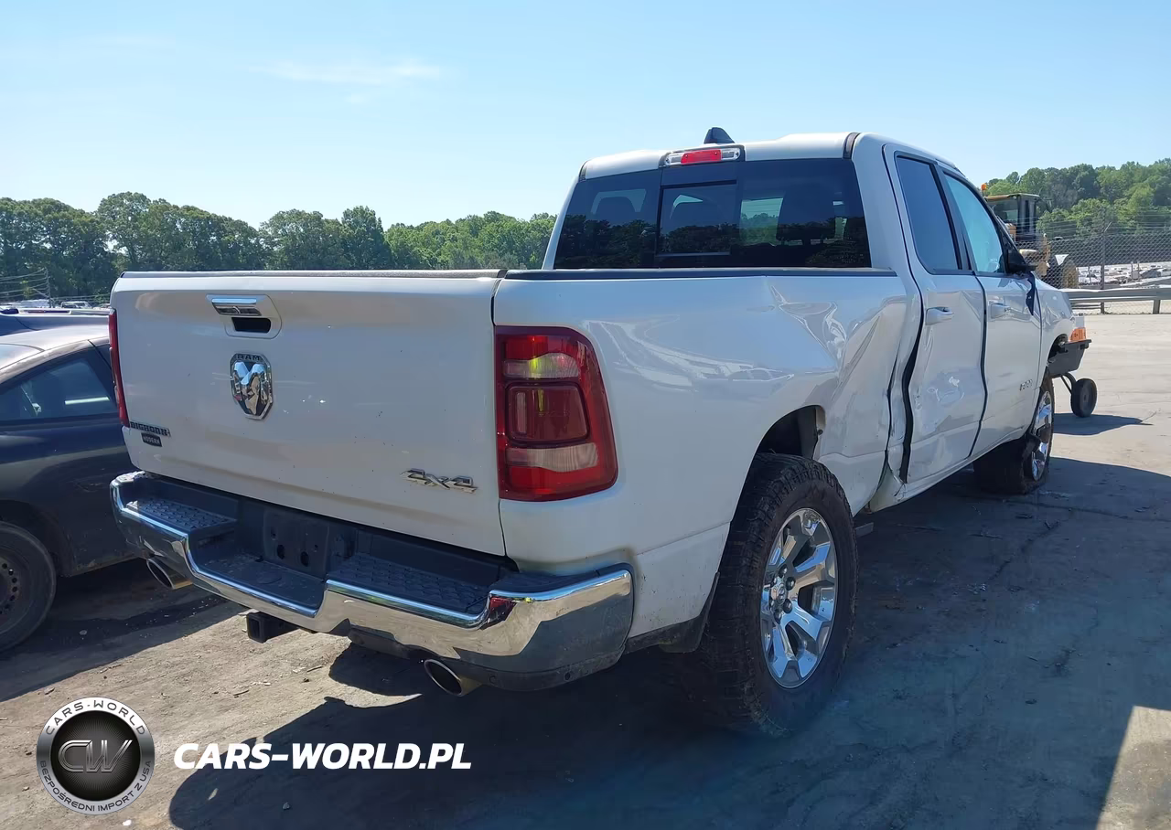 2019 Ram 1500 Big Horn-Lone Star 4X4 6'4 Box VIN:1C6SRFBT2KN622864 - 4