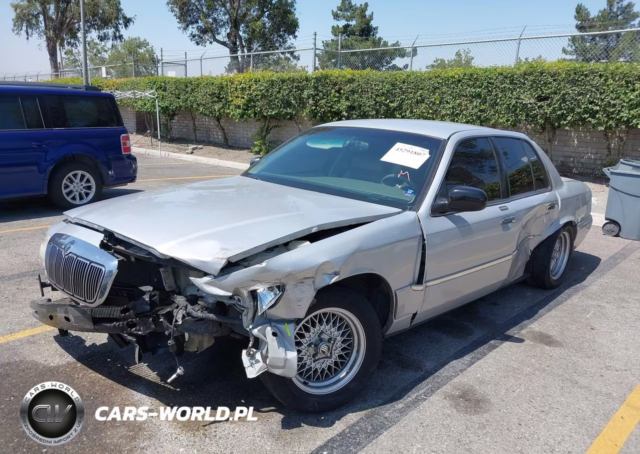 2000 Mercury Grand Marquis Ls VIN:2MEFM75W4YX614159 - 2