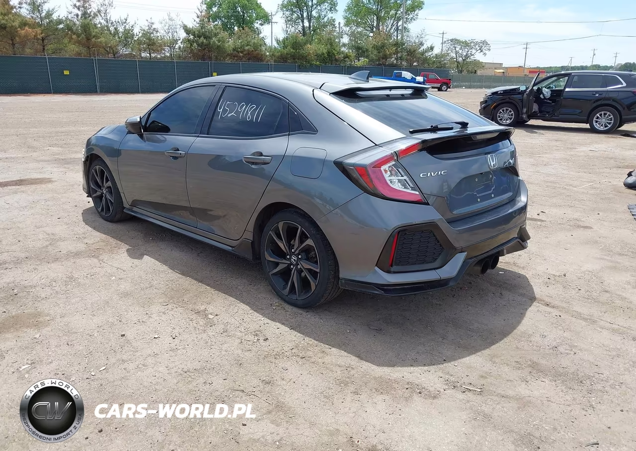 2018 Honda Civic Sport VIN:SHHFK7G49JU208899 - 3
