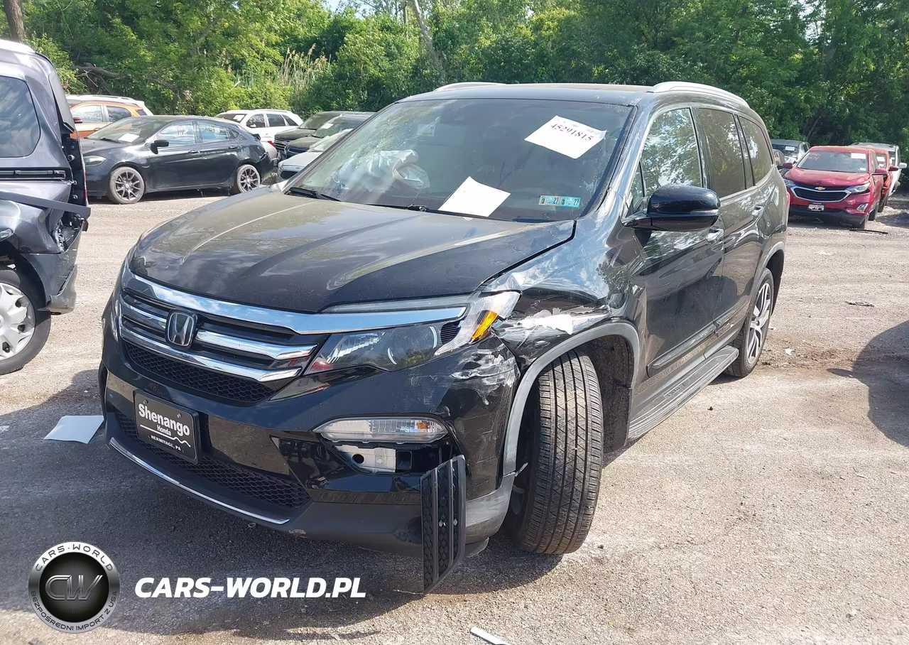 2017 Honda Pilot Touring VIN:5FNYF6H96HB008723 - 2