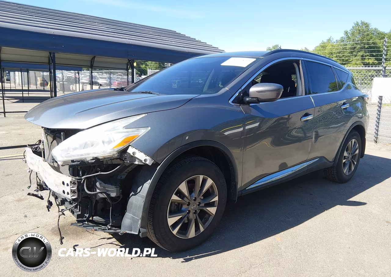 2017 Nissan Murano Sv VIN:5N1AZ2MH8HN187312 - 2