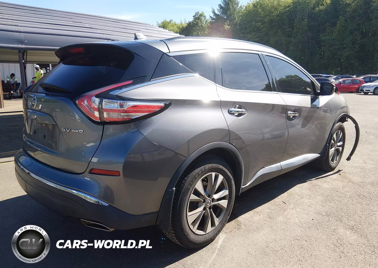 2017 Nissan Murano Sv VIN:5N1AZ2MH8HN187312 - 4