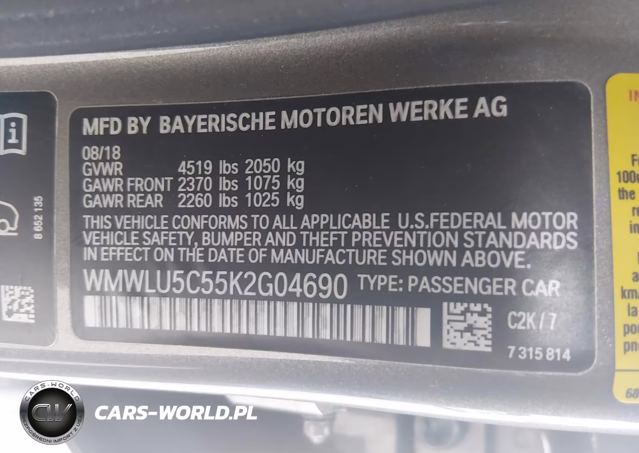 2019 Mini Clubman Cooper S VIN:WMWLU5C55K2G04690 - 9
