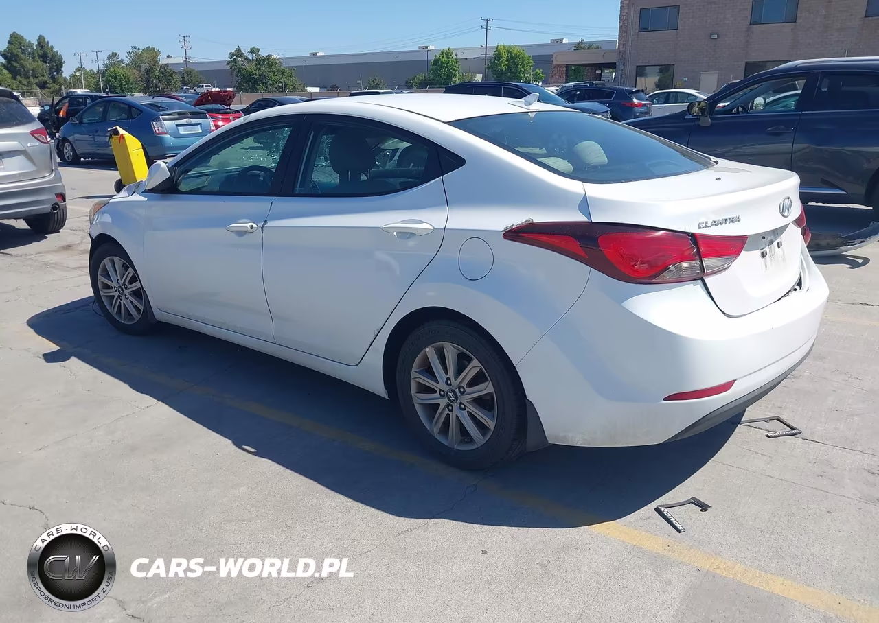 2015 Hyundai Elantra Se VIN:5NPDH4AE9FH632289 - 3