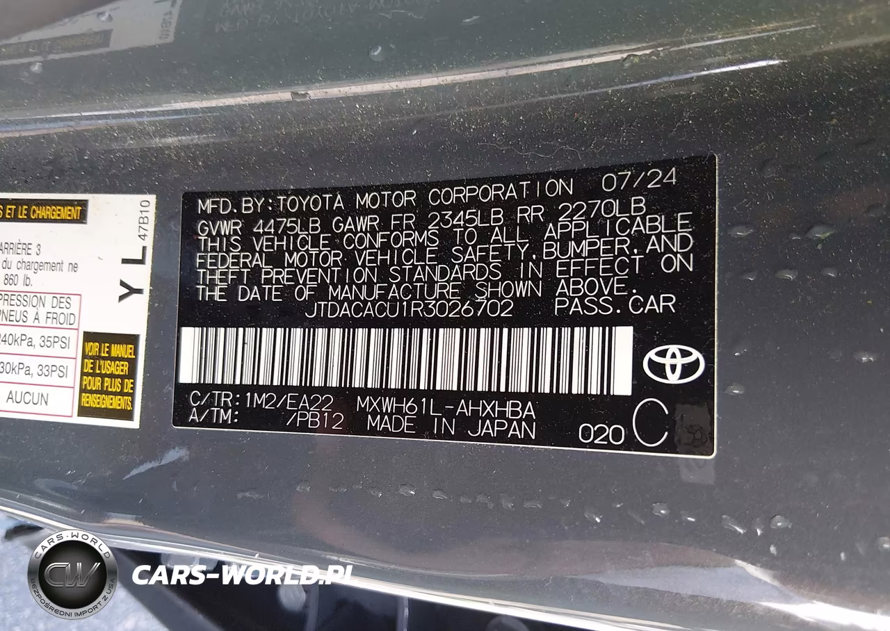 2024 Toyota Prius Prime Xse Premium VIN:JTDACACU1R3026702 - 9