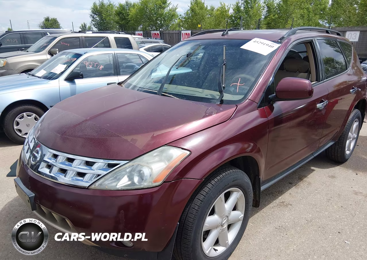 2005 Nissan Murano Se VIN:JN8AZ08W15W416375 - 2