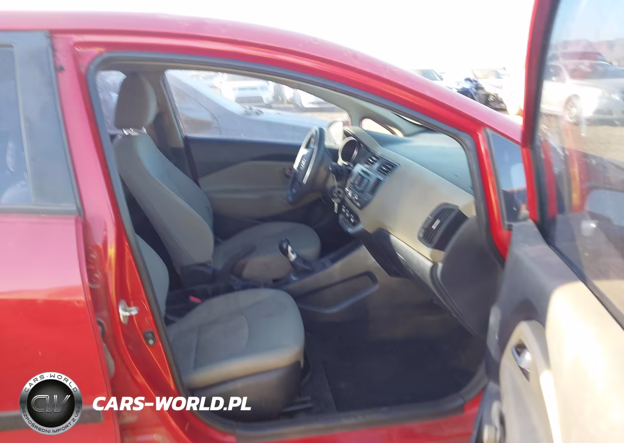 2014 Kia Rio Lx VIN:KNADM4A34E6358371 - 5