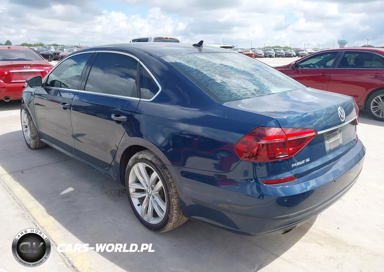 2018 Volkswagen Passat 2.0T Se VIN:1VWBA7A36JC001156 - 3