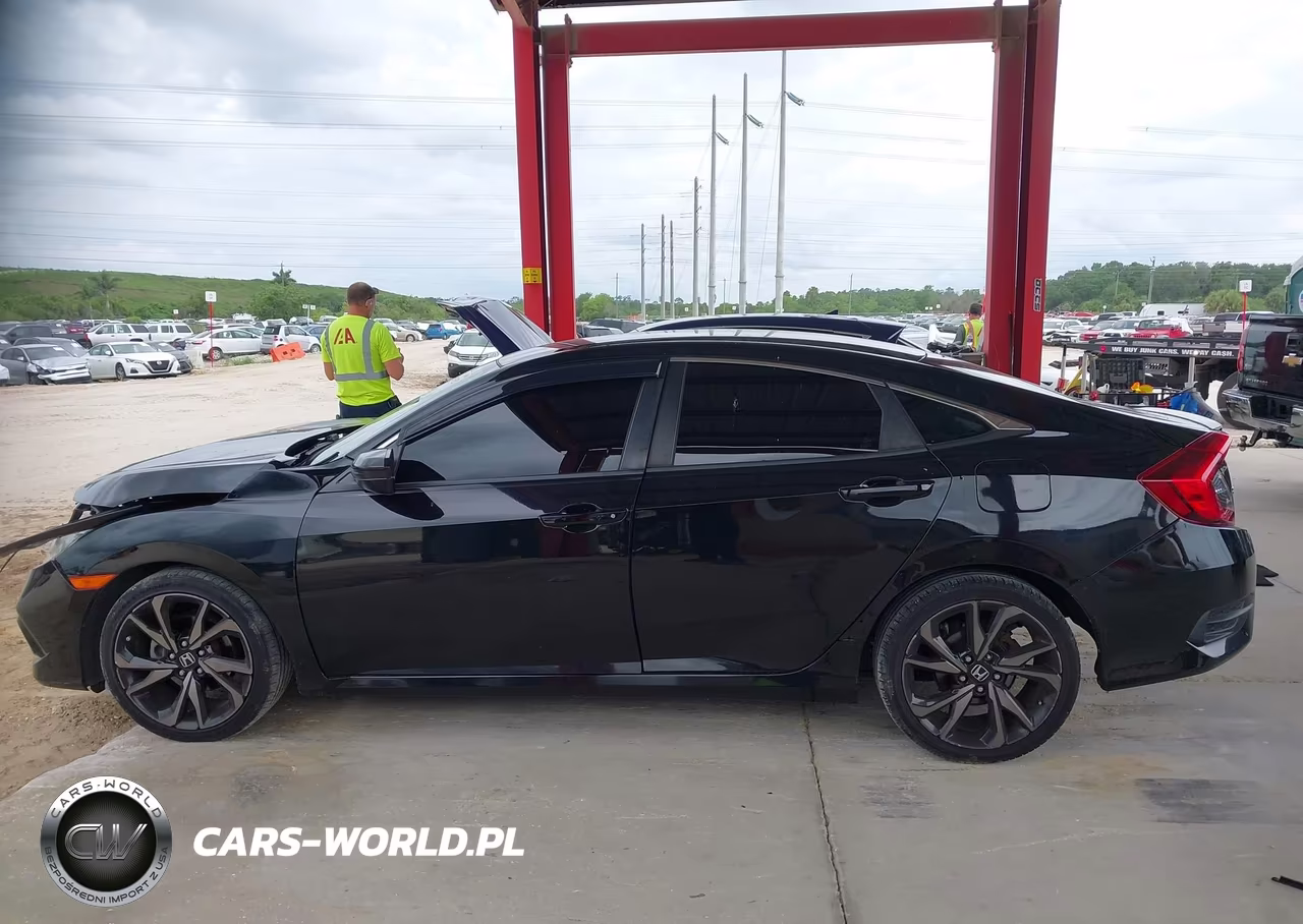 2020 Honda Civic Sport VIN:19XFC2F84LE019091 - 14