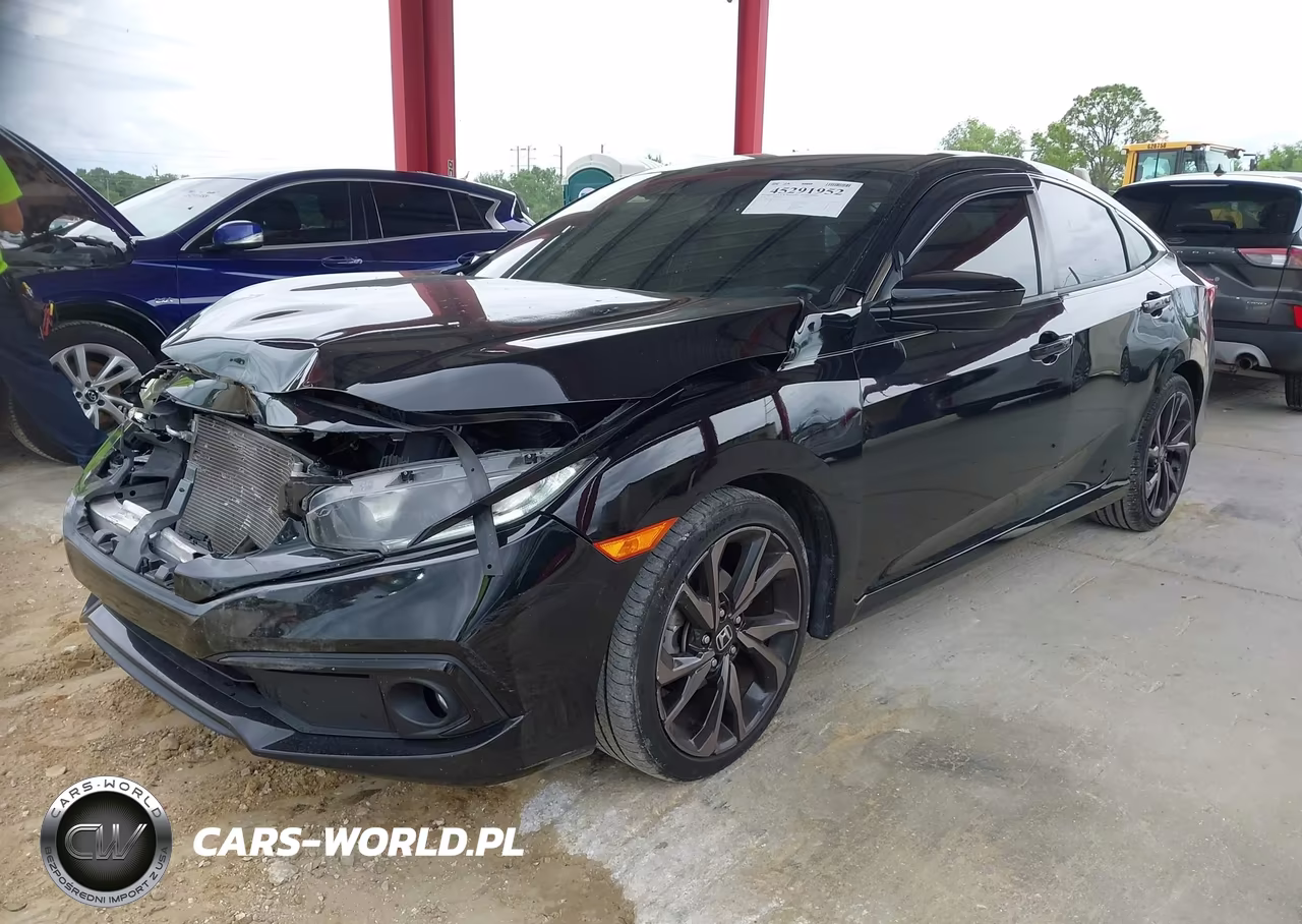 2020 Honda Civic Sport VIN:19XFC2F84LE019091 - 2