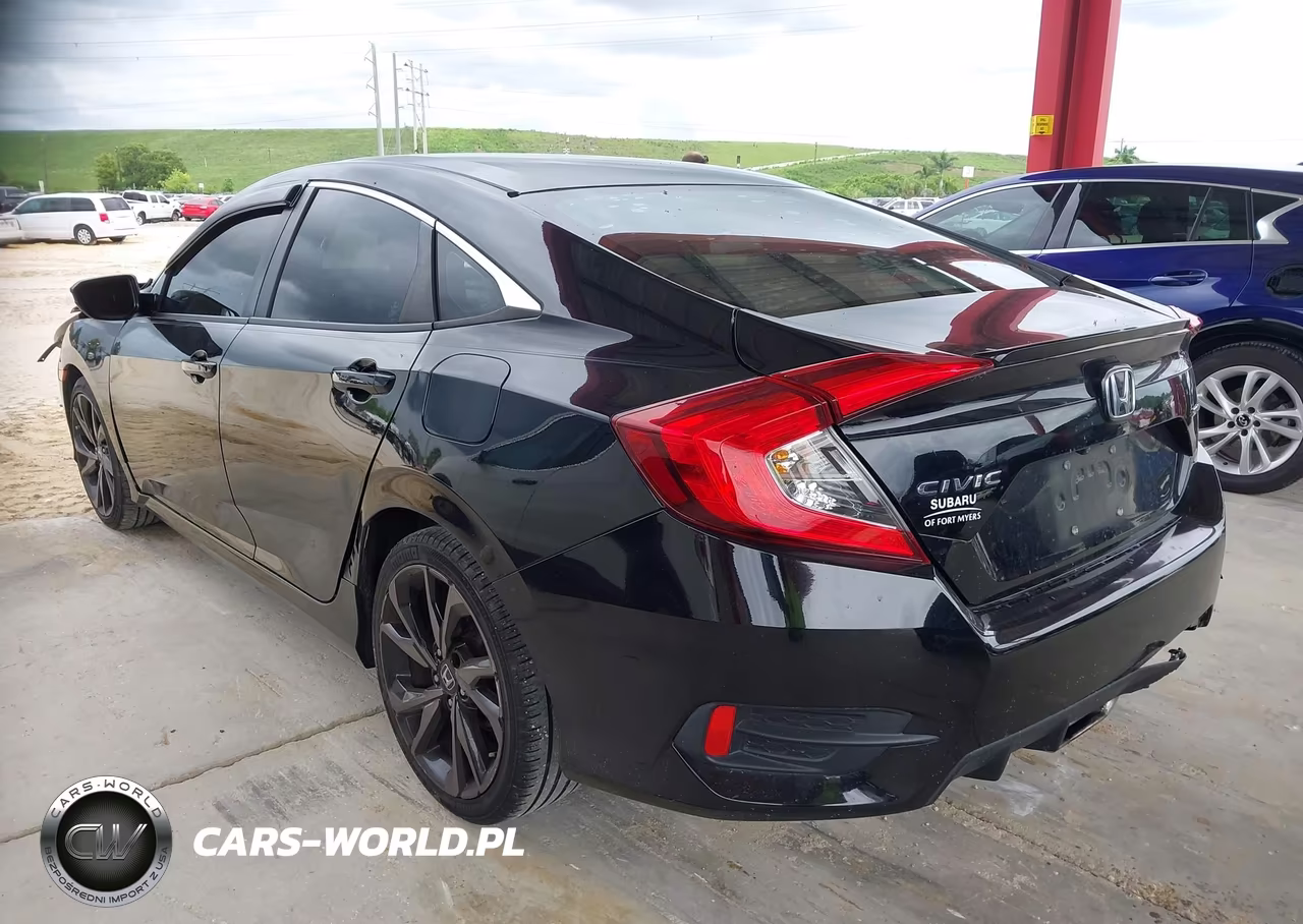 2020 Honda Civic Sport VIN:19XFC2F84LE019091 - 3