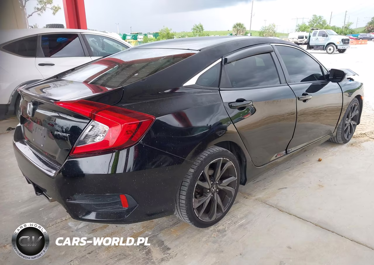 2020 Honda Civic Sport VIN:19XFC2F84LE019091 - 4