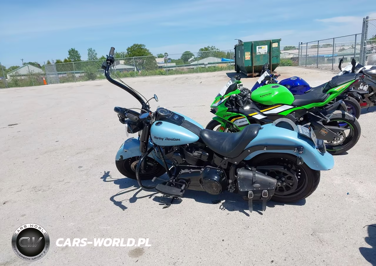 2012 Harley-Davidson Flstf Fatboy VIN:1HD1BXV10CB032236 - 13