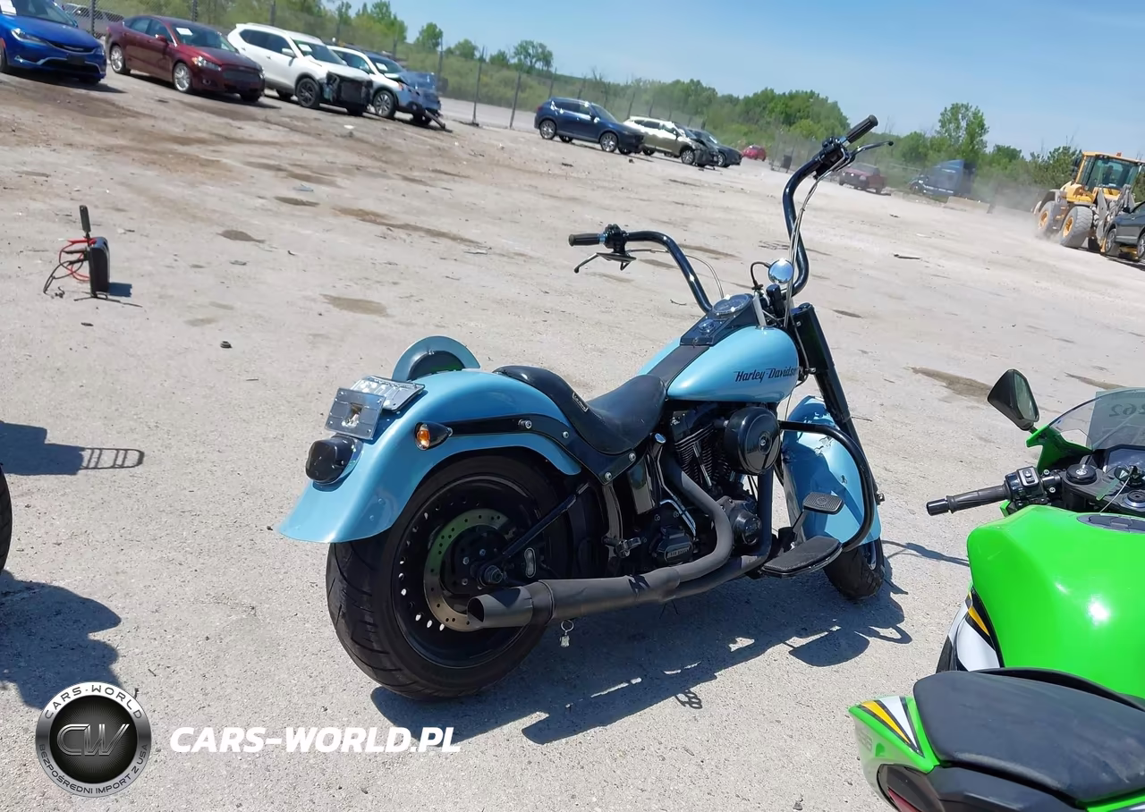 2012 Harley-Davidson Flstf Fatboy VIN:1HD1BXV10CB032236 - 4