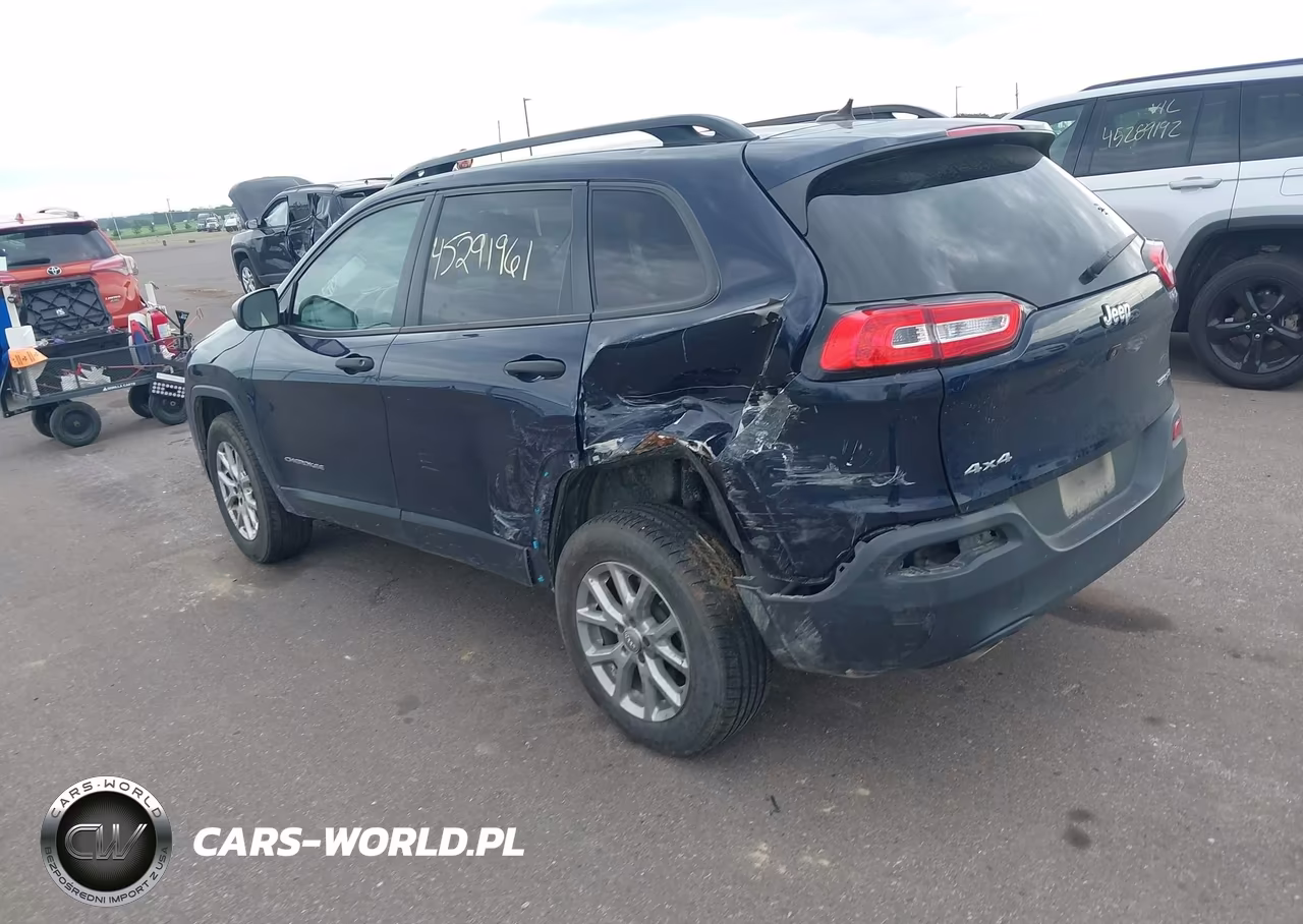 2016 Jeep Cherokee Sport VIN:1C4PJMAB9GW192996 - 3