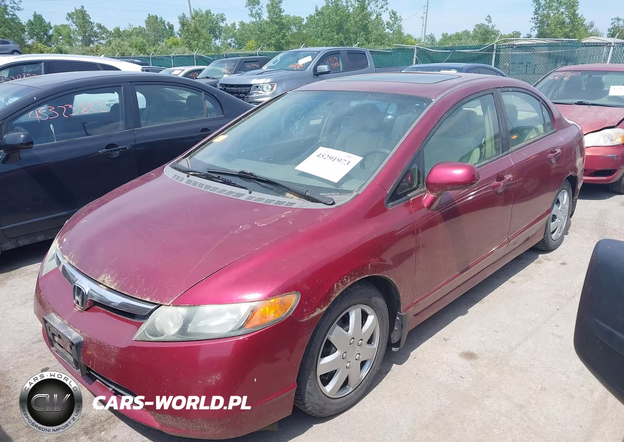 2008 Honda Civic Ex VIN:1HGFA16898L030801 - 2