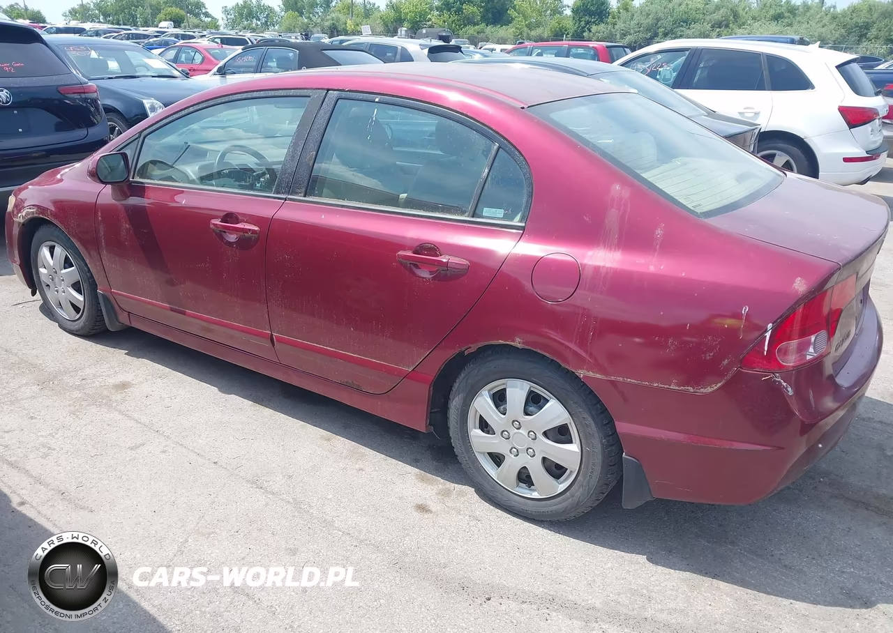 2008 Honda Civic Ex VIN:1HGFA16898L030801 - 3