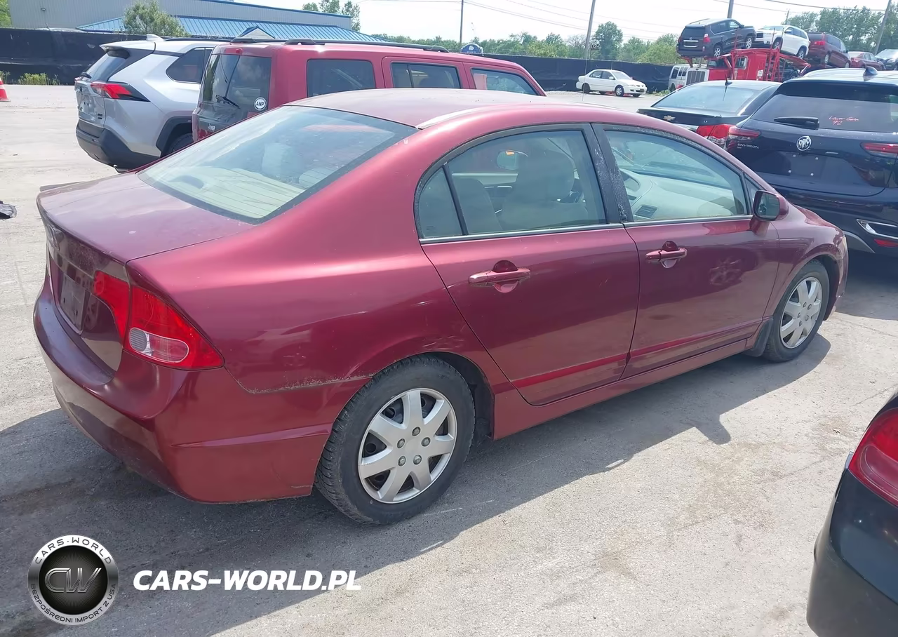 2008 Honda Civic Ex VIN:1HGFA16898L030801 - 4