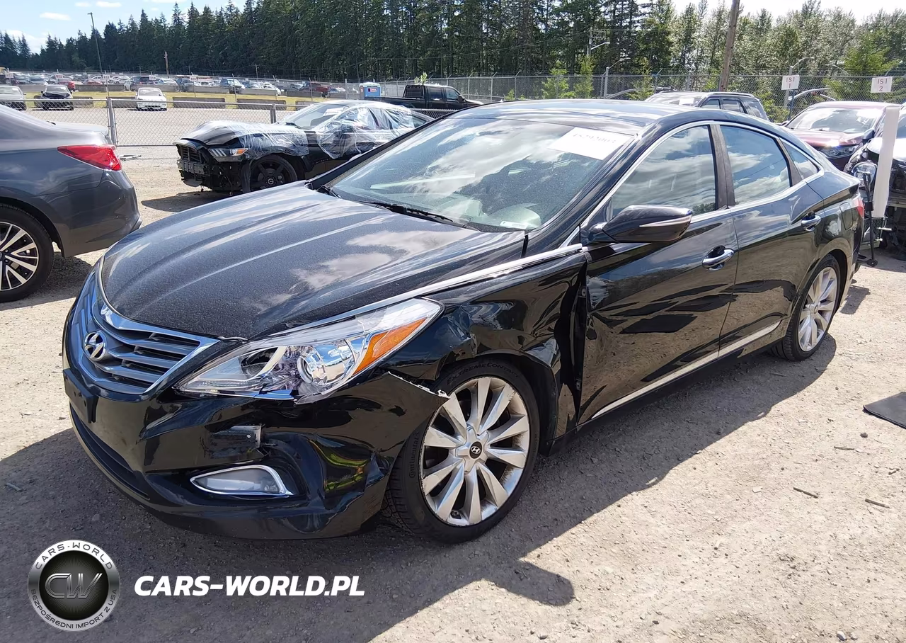 2012 Hyundai Azera VIN:KMHFH4JGXCA132831 - 2