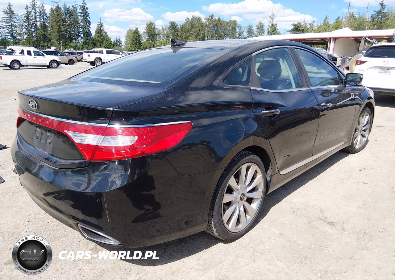 2012 Hyundai Azera VIN:KMHFH4JGXCA132831 - 4