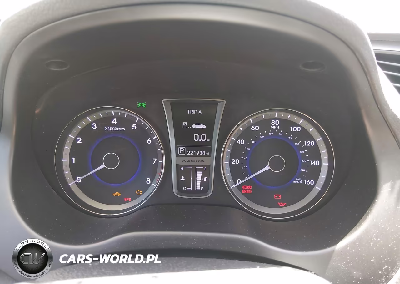 2012 Hyundai Azera VIN:KMHFH4JGXCA132831 - 7