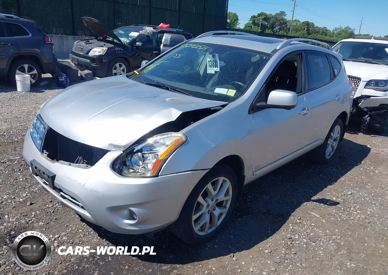 2013 Nissan Rogue Sv W-Sl Pkg VIN:JN8AS5MV1DW141524 - 2
