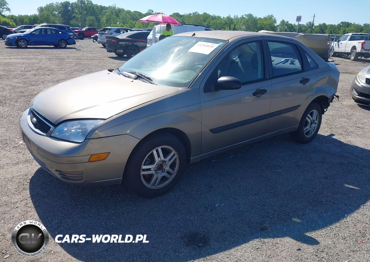 2005 Ford Focus Zx4 VIN:1FAFP34N35W111715 - 2