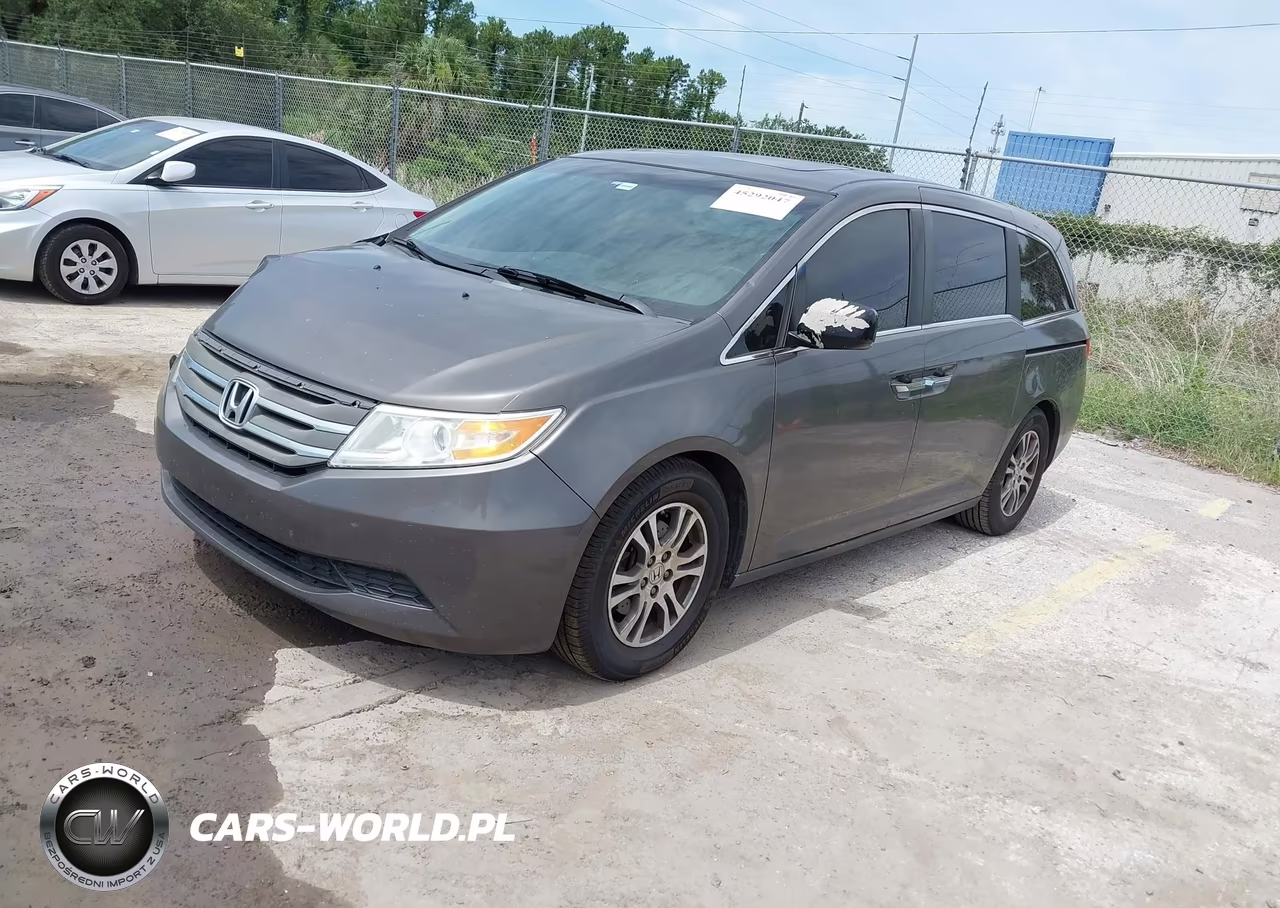 2011 Honda Odyssey Ex-L VIN:5FNRL5H65BB026845 - 2
