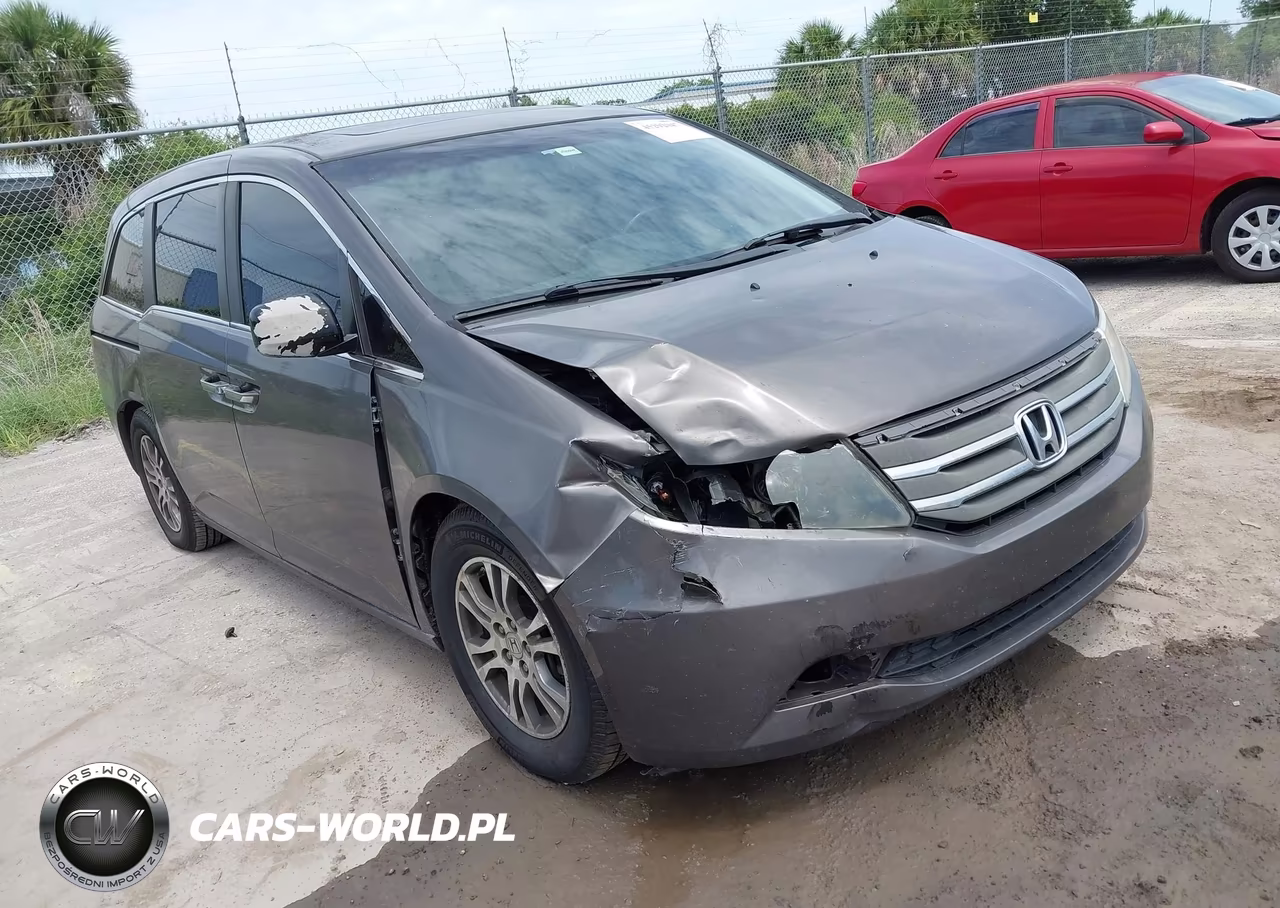2011 Honda Odyssey Ex-L VIN:5FNRL5H65BB026845 - 6