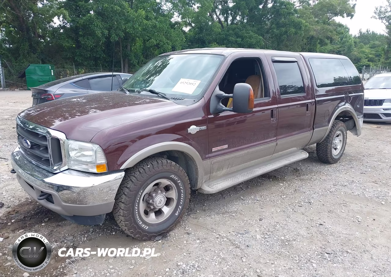 2003 Ford F-250 Lariat-Xl-Xlt VIN:1FTNW20P43ED17929 - 2