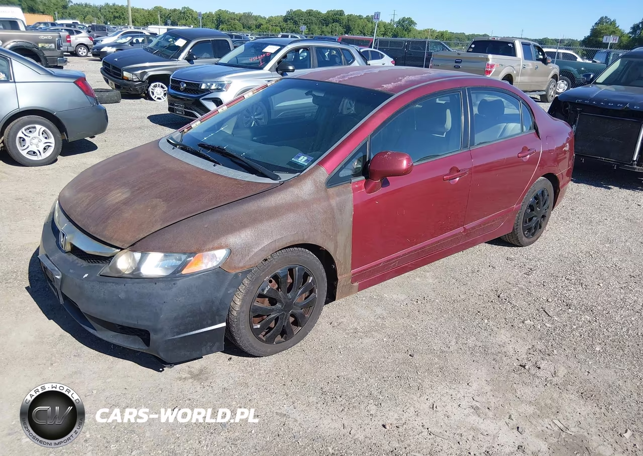 2010 Honda Civic Lx VIN:2HGFA1F56AH502185 - 2