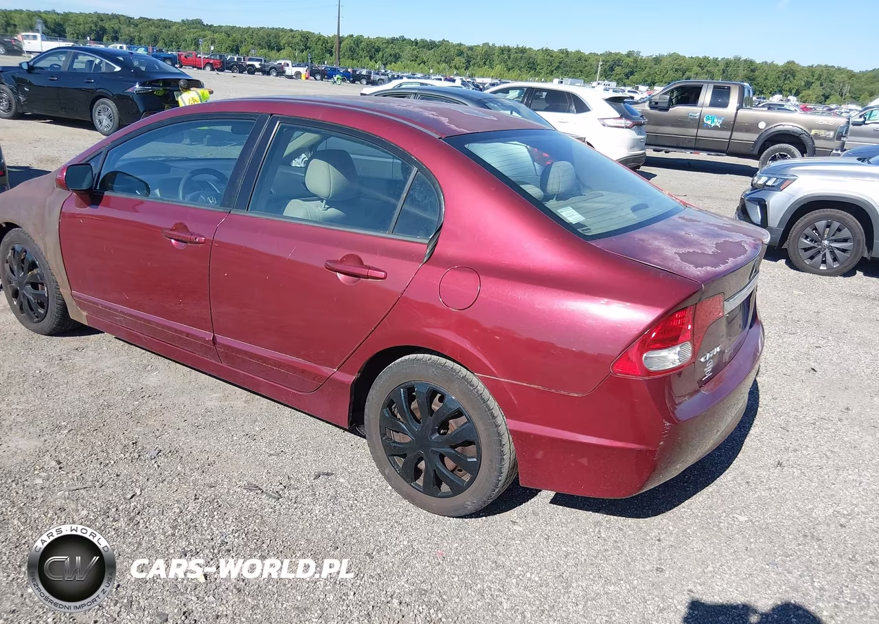2010 Honda Civic Lx VIN:2HGFA1F56AH502185 - 3